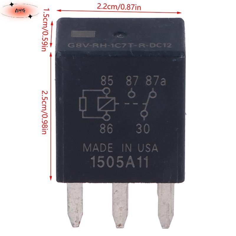 G8V-RH-1C7T-R-DC12 tiếp sức ô tô g8vrh1c7trdc12 12V spdt 35A 12VDC 5 chân