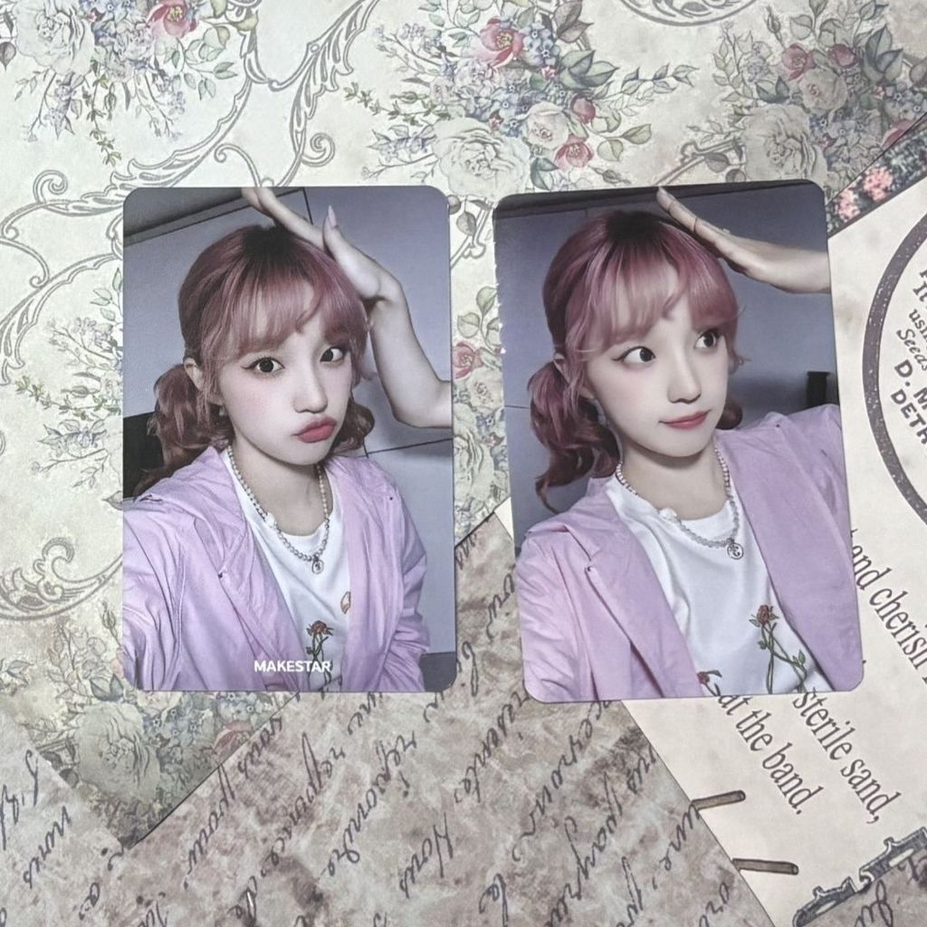 Regular gidle two series superlady fate baby special MS12.0Yuqi double-sided card