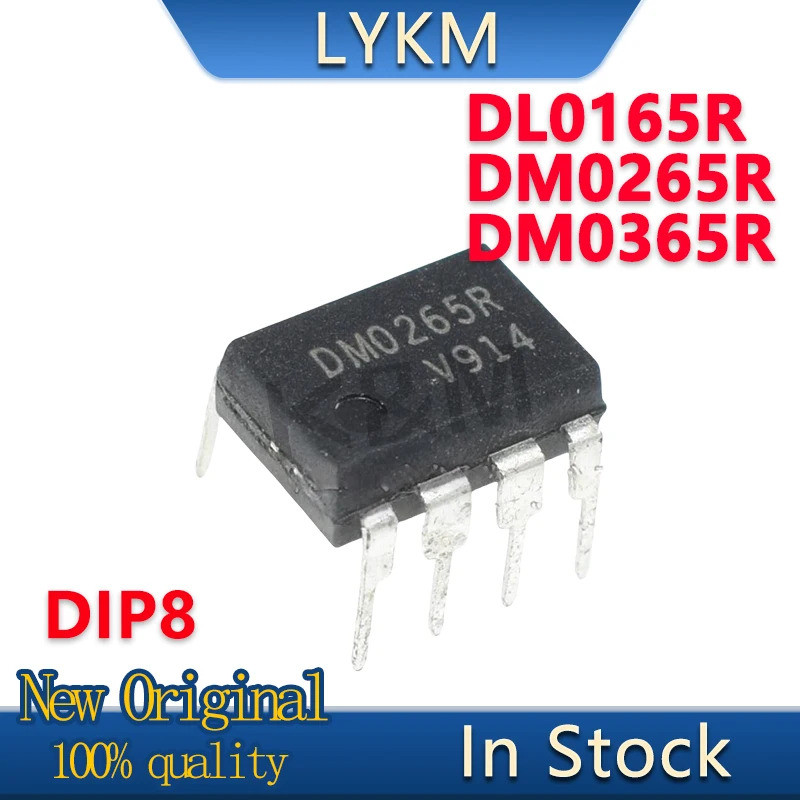 5 CHIẾC DM0265R DM0265RB DM0365R DM0365RB DL0165R FSDL0165R DIP8 LCD chip quản lý điện Còn hàng