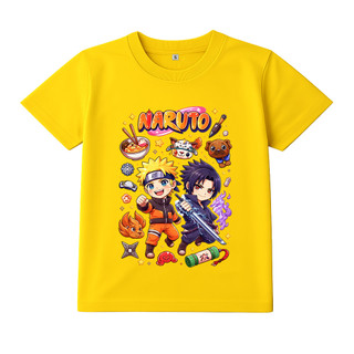 Áo Thun Trẻ Em NARUTO CHIBI, Chất Poly Thái , Có Size Lớn Từ 7-95kg, Nhiều Màu Áo, Size To Nhắn Shop, ANAMKIDS