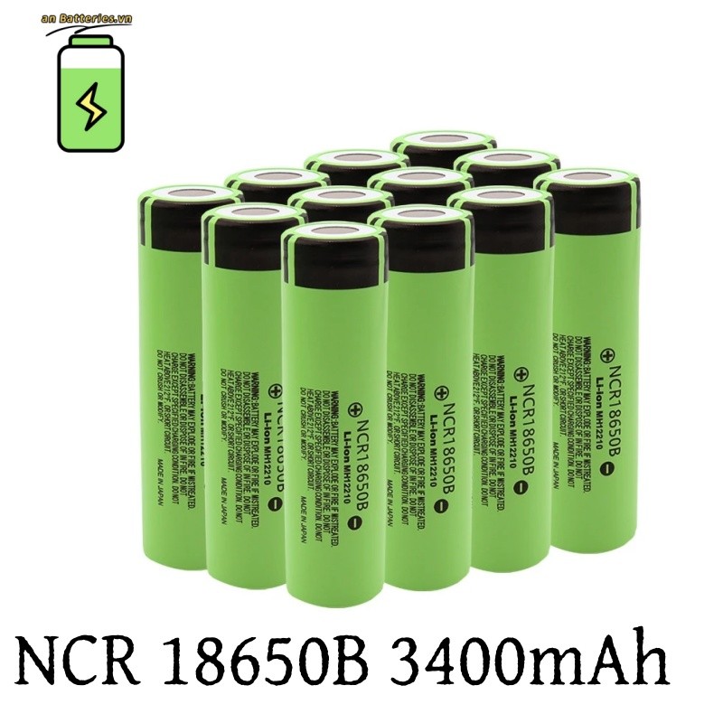 NCR18650 3.7V 3400mAh Li-ion Pin Sạc NCR 18650B Xả 20A Pin Lithium Sạc Cho Đèn Pin Quạt