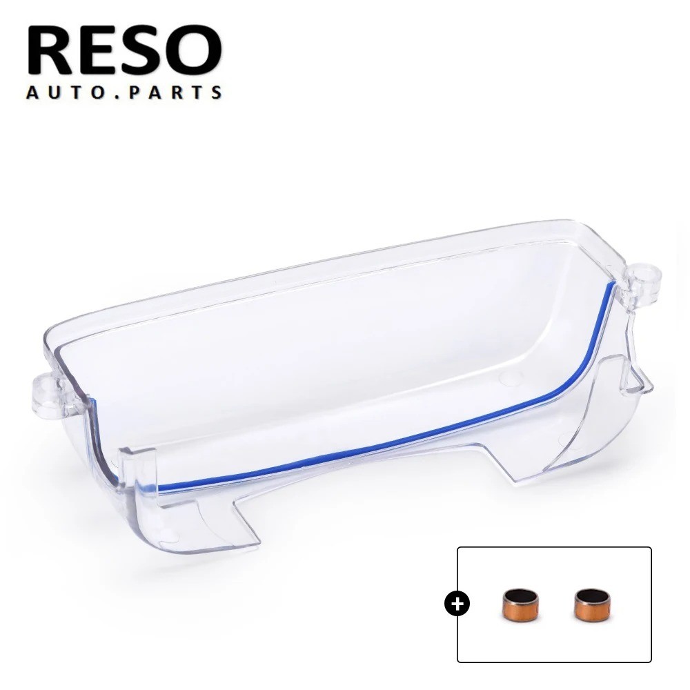 RESO Trong Suốt Cam Cover Turbo Cam Ròng Rọc Trong Suốt Dành Cho Xe 92-05 Toyota Supra 2JZ 2JZGTE Le