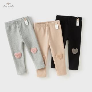 Dave Bella 9M-9Y quần legging bé gái Thời trang trẻ em mùa đông ấm áp DB4254128