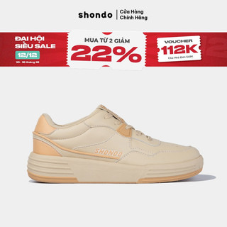  Sneaker Shondo Nam Nữ Shondo Êm Chân Bền Class 1 Be Full SND2525 
