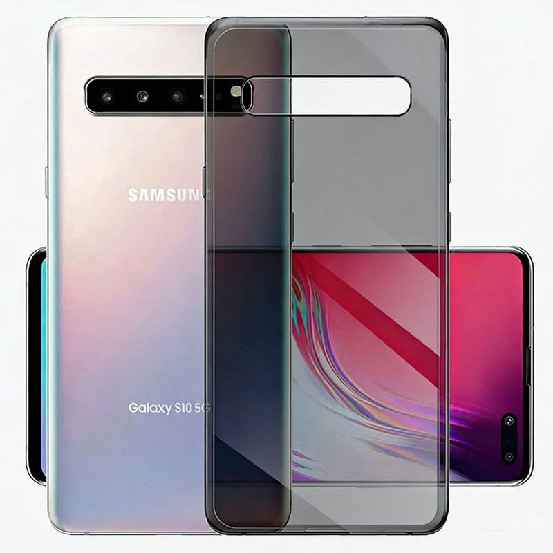 Dành Cho Samsung Galaxy S10 6.1 inch SM-G973F G973U G973W G973N G973C G973X Mềm Mượt Mượt Màu Đen Mờ