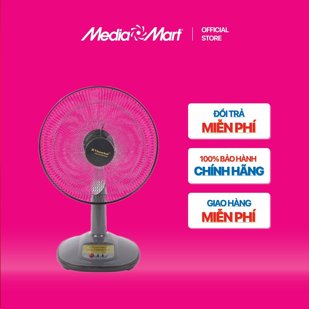 [MEDIAMART] - Quạt lửng Điện cơ QDM400 - FREESHIP,Bảohànhchínhhãng