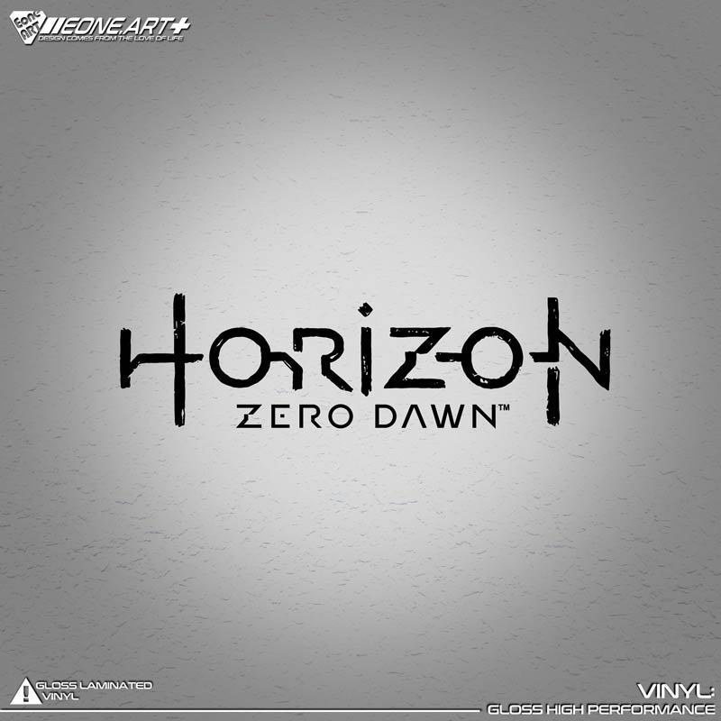 EONE Rỗng Nhãn Dán Xe Horizon Zero Dawn Horizon logo Khung Xe Đầu Máy Thân Kính Dán