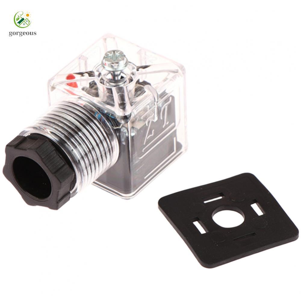 ⭐GROUS⭐Solenoid Valve Transparent Design Visual Inspection Integrated Indicator