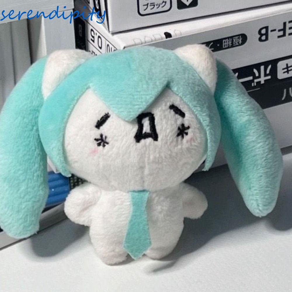 SEENDIPITY Snow Miku Sang Trọng Móc Khóa, Lông Tơ Mềm Bandai Hatsune Miku Doll, Kawaii Plushy Sang T