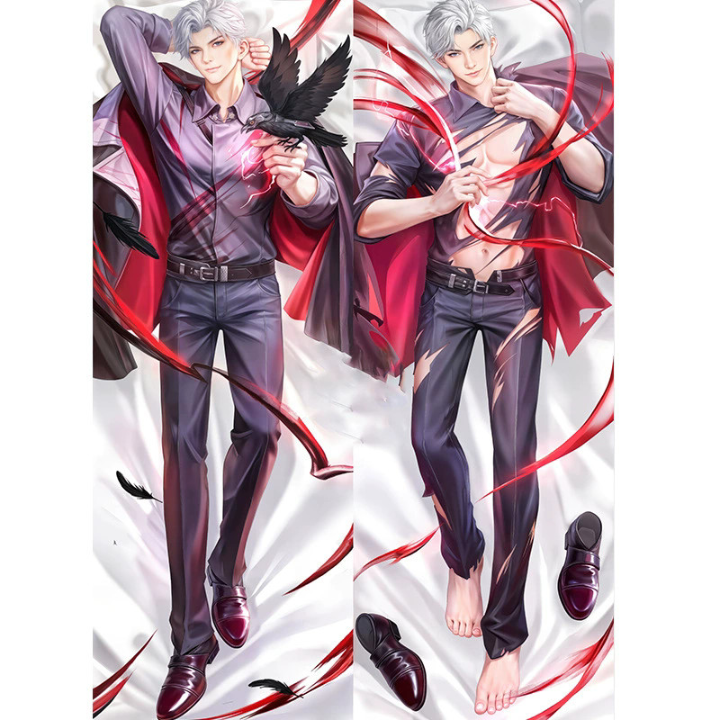 Anime Love And Deepspace Sillus Dakimakura Nam Vỏ Gối Đệm