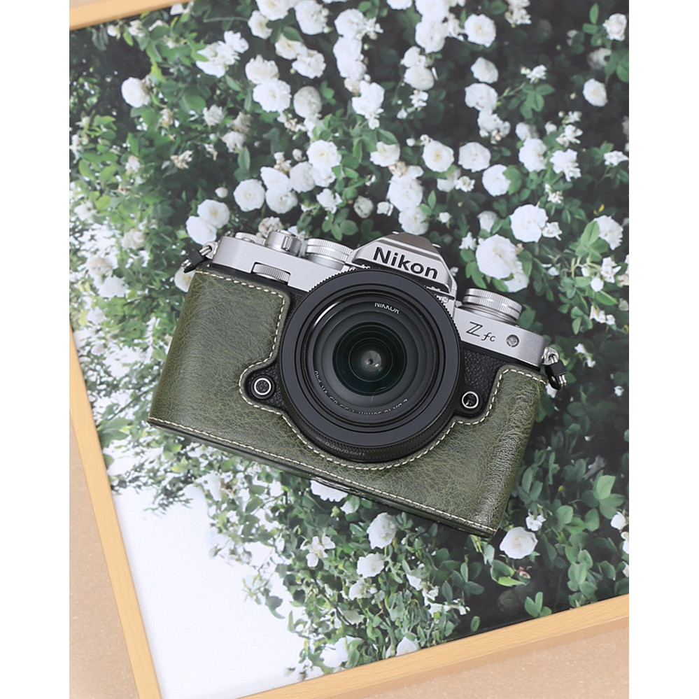 Ốp Bảo Vệ Nikon ZFC Z50 Thế Hệ Thứ Hai / Z30 / ZF / Z63 Túi Máy Ảnh Da Phụ Kiện Đế