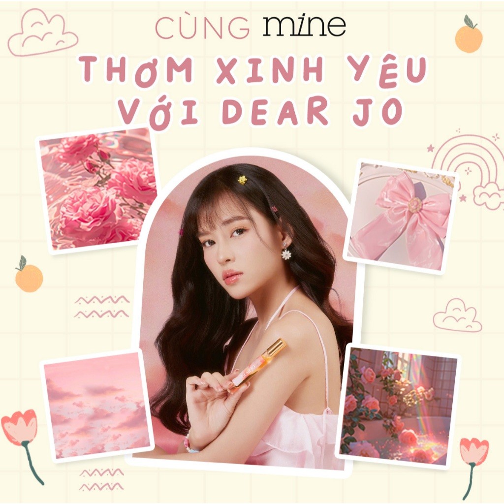 Nước Hoa Mine Dear Jo Hương Hoa Hồng Và Xạ Hương Nhẹ Nhàng, Tinh Tế 9ml | BigBuy360 - bigbuy360.vn