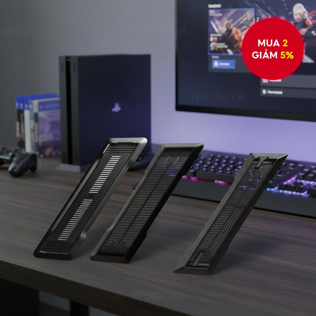 Giá đỡ làm mát dọc cho PS4/PS4 Slim/PS4 Pro, Giá đỡ chống trượt cho máy chơi game PS4 và phụ kiện