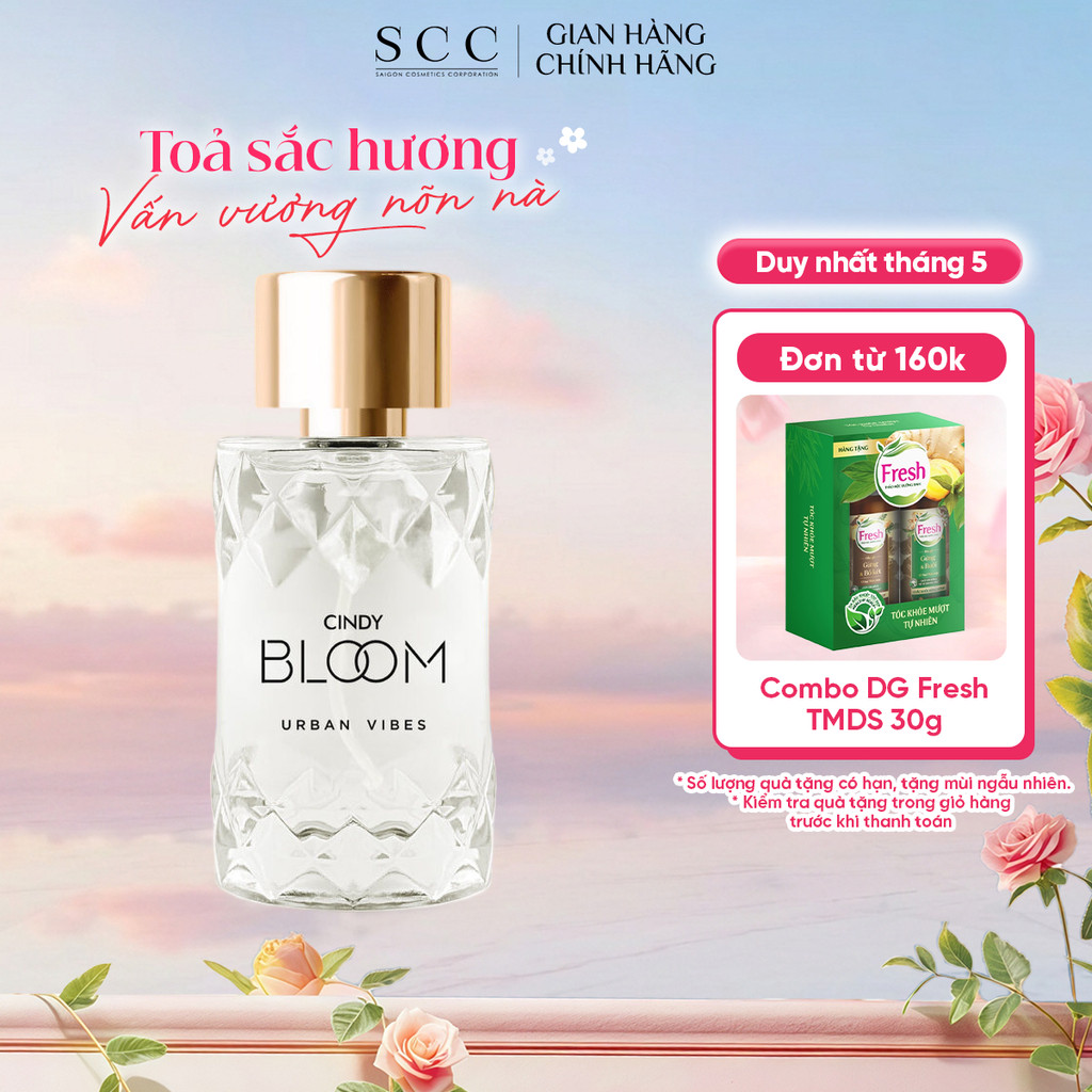 Nước Hoa Nữ CINDY BLOOM Urban Vibes Hương Tự Tin Cuốn Hút 30ml