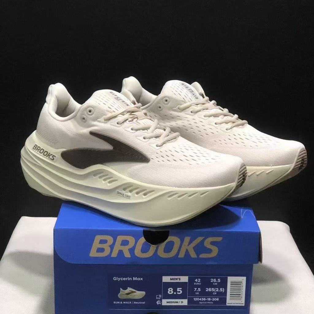 Nguyên Chất Nguyên Bản Đế Dày Tăng Chiều Cao BROOKS Glycerin max Siêu Glycerin Huấn Luyện Sinh Viên 