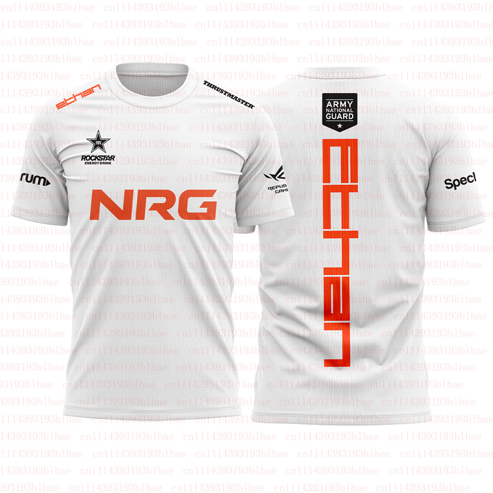 Đội NRG 2026 Trắng Mới Đồng Phục Jersey Thời Trang Thể Thao Câu Lạc Bộ Trò Chơi Valorant Ethan Áo Na