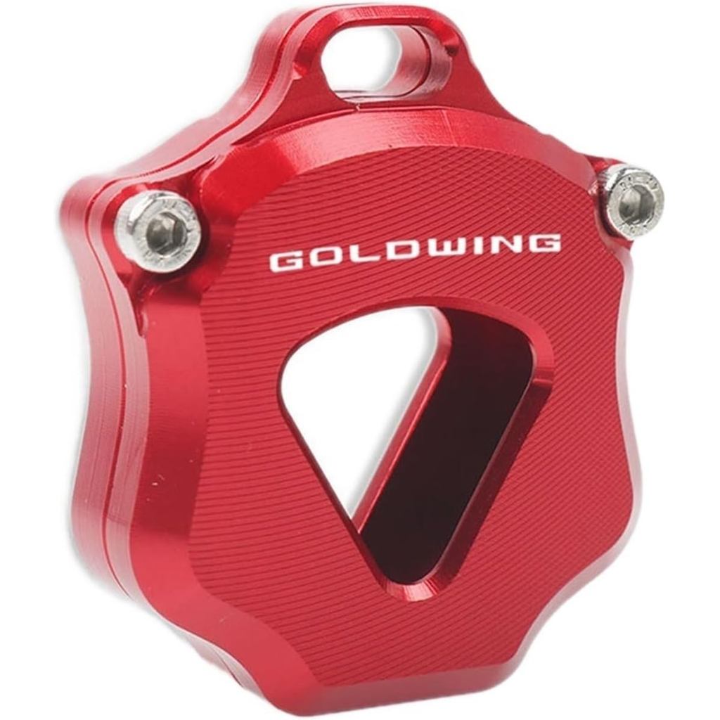Phụ Kiện Xe Máy CNC Chìa Khóa Vỏ Bảo Vệ Chìa Khóa Tương Thích Với 1800 Goldwing GL1800 GL 1800 (Logo