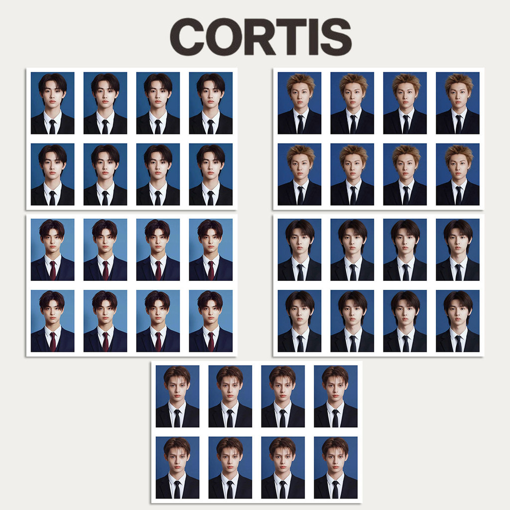 Kpop Idol Martin Suit ID Ảnh 1Inch Photo COER Bộ sưu tập Hộ chiếu Ảnh KEONHO