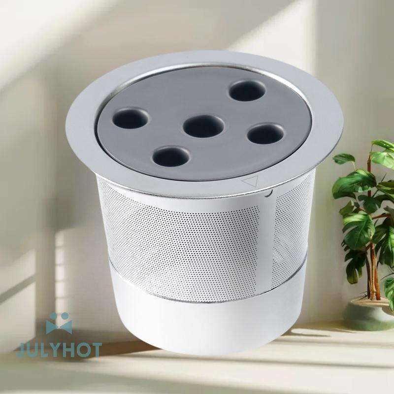 COOL Cập nhật Cốc K tái sử dụng cho Keurig K Supreme Cốc K năm lỗ có thể đổ lại bằng bộ chuyển đổi c