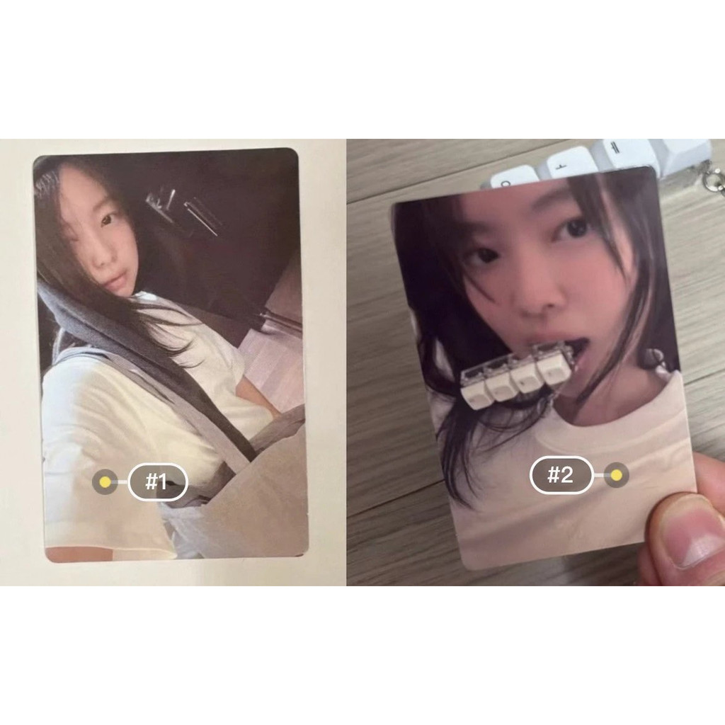 Jennie thẻ nhỏ ZEN album xung quanh blackpink