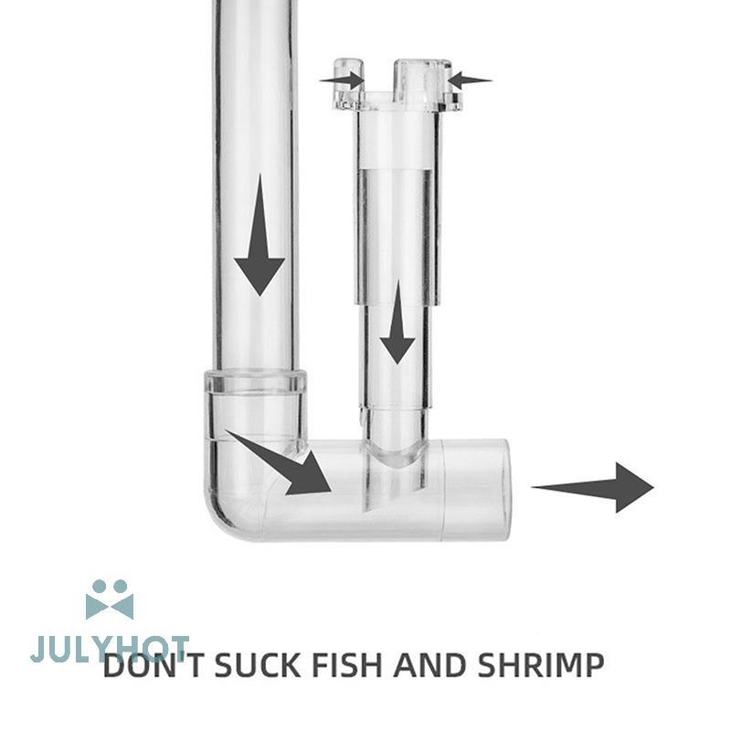 COOL Bể Cá Lily Chảy Ra Ổ Cắm Skimmer Phụ Kiện Lọc Fishbowl Tiếp Liệu Bể Cá Akvarium Trang Trí vn