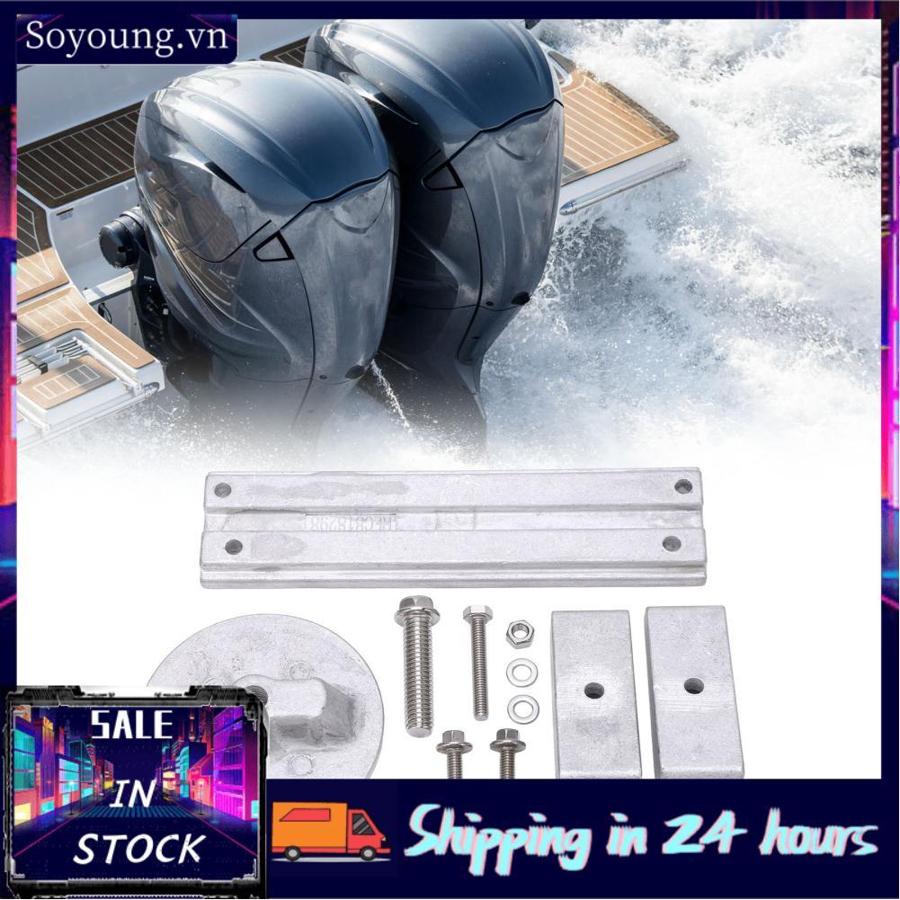 Soyoung Soyoung ZJchao Nhôm Cực Dương Bộ 818298A 826134A Chống Rỉ Ngoài Bảo Vệ Động Cơ Cho Verado Op