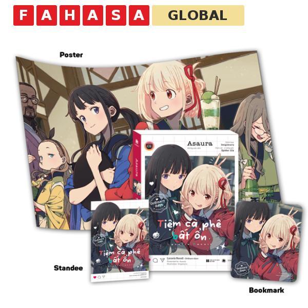 Sách - Lycoris Recoil - Ordinary Days - Tiệm Cà Phê Bất Ổn - Bản Đặc Biệt - Tặng Kèm Bookmark + Post
