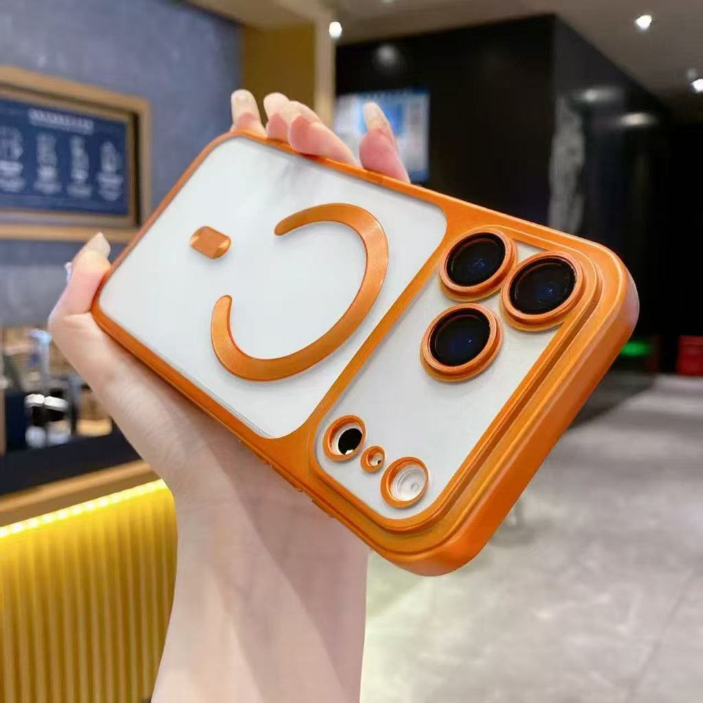 Ốp từ tính mạ điện mờ thứ hai 17 Thích hợp cho vỏ điện thoại Apple 17pro Vỏ mềm trọn gói Sạc không d