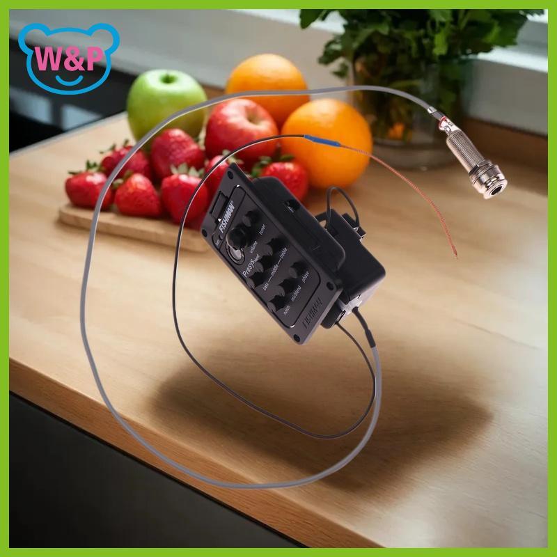 Thankswin 301 201 Fishman Acoustic Guitar Pickup Electric Box Equalizer EQ Tuner Guitar Amplifier Fi