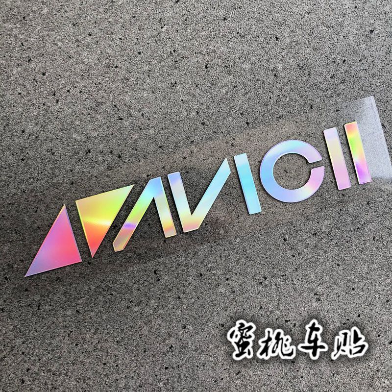 Trăm Lớn DJ Điện Tử Lễ Hội Âm Nhạc avicii A Thần Avicii Dán Ngoại Vi Dán Hành Lý Máy Tính Dán Xe Máy