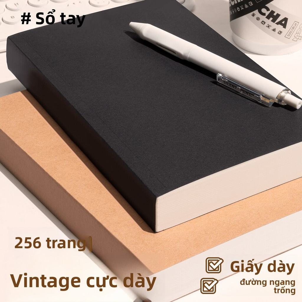 SIJINIANHUA. | Sổ tay da Bìa cứng Giấy trắng A4 A5