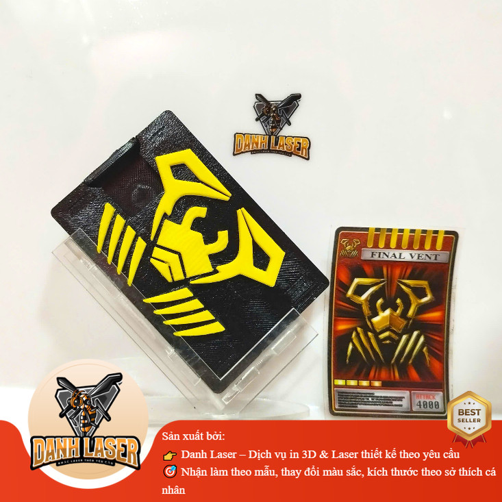 Hộp Đựng Thẻ ATM Kamen Rider Ryuki Đa Năng In 3D Kamen Rider Scissors