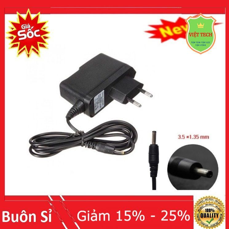 Nguồn Adapter 12v/10v/9v/7v/6v/5v/4v/3v chân nhỏ 3.5mm