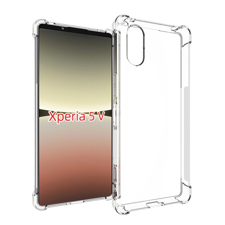 Hàng có sẵn Vỏ điện thoại TPU dày chống sốc chống trượt cho Sony Xperia 5 V / Sony Xperia 1 VI / Son