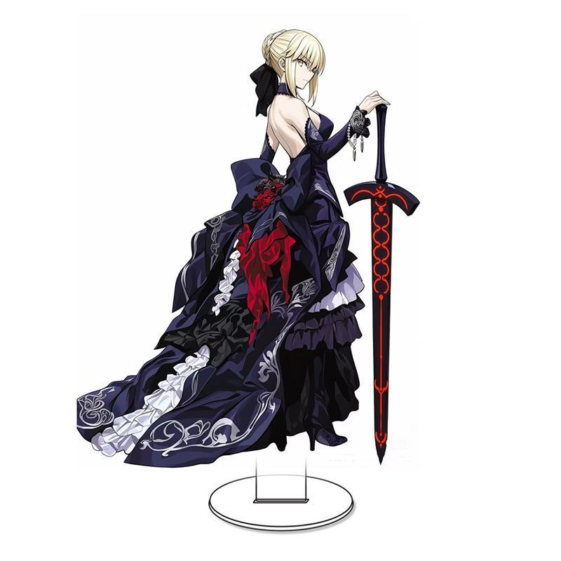Fate / stay night / Saber / Saber War Merchandise Rin saber Chân đế Acrylic đẹp trai / dowe