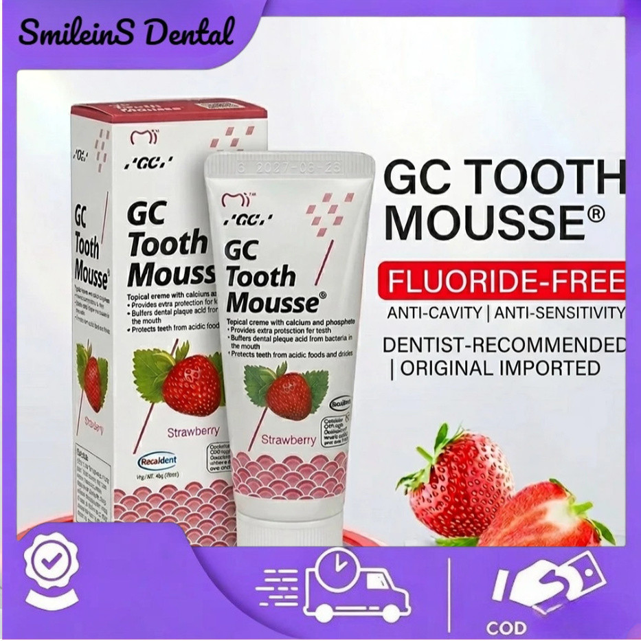 Kem đánh răng GC Tooth Mousse dành cho trẻ em Kem đánh răng Kem đánh răng 40g