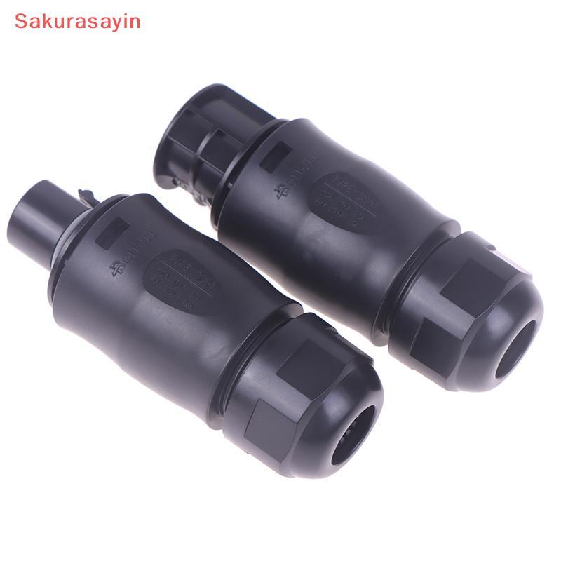 {Sakurasayin} BC01 Đầu nối 3 chân AC Nam Nữ IP68 cho lưới năng lượng mặt trời Dây buộc Micro Biến tầ