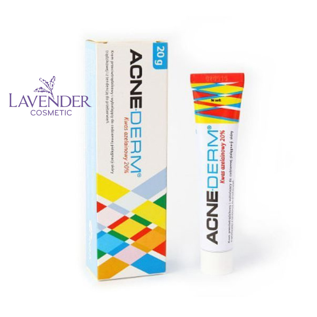 Kem Giảm Mụn Acne Derm 20% Azelaic Acid 20g