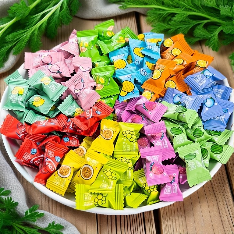 [16 Vị] Kẹo Ngậm Trái Cây Thơm Miệng, Kẹo Ngậm Mix Vị 12 Vị, Kẹo Bạc Hà Mát Lạnh - Jron Beauty