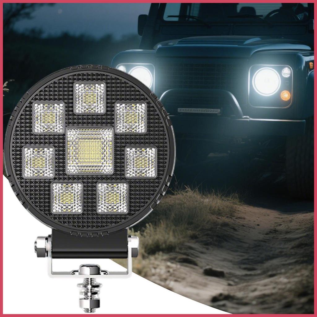 Vòng Offroad Chiếu Sáng Led Hổ Phách Lái Xe Offroad Đèn Hổ Phách Cao 360 Độ Xoay Ô Tô Chiếu Sáng Bốw