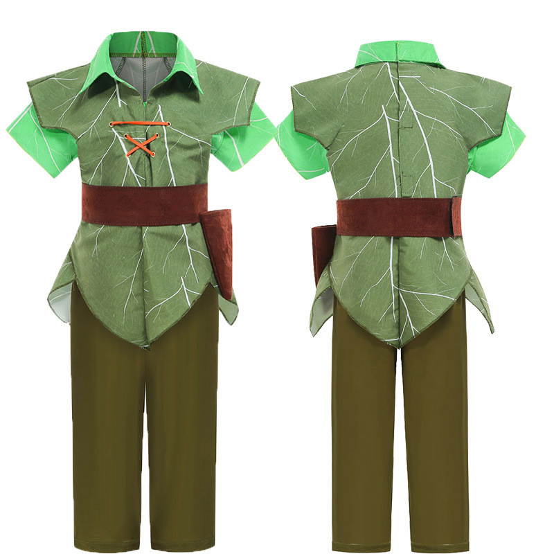 Cậu Bé Halloween Trang Phục Peter Pan Peter Pan Green Series Elf cosplay Sân Khấu Trang Phục Hiệu Su