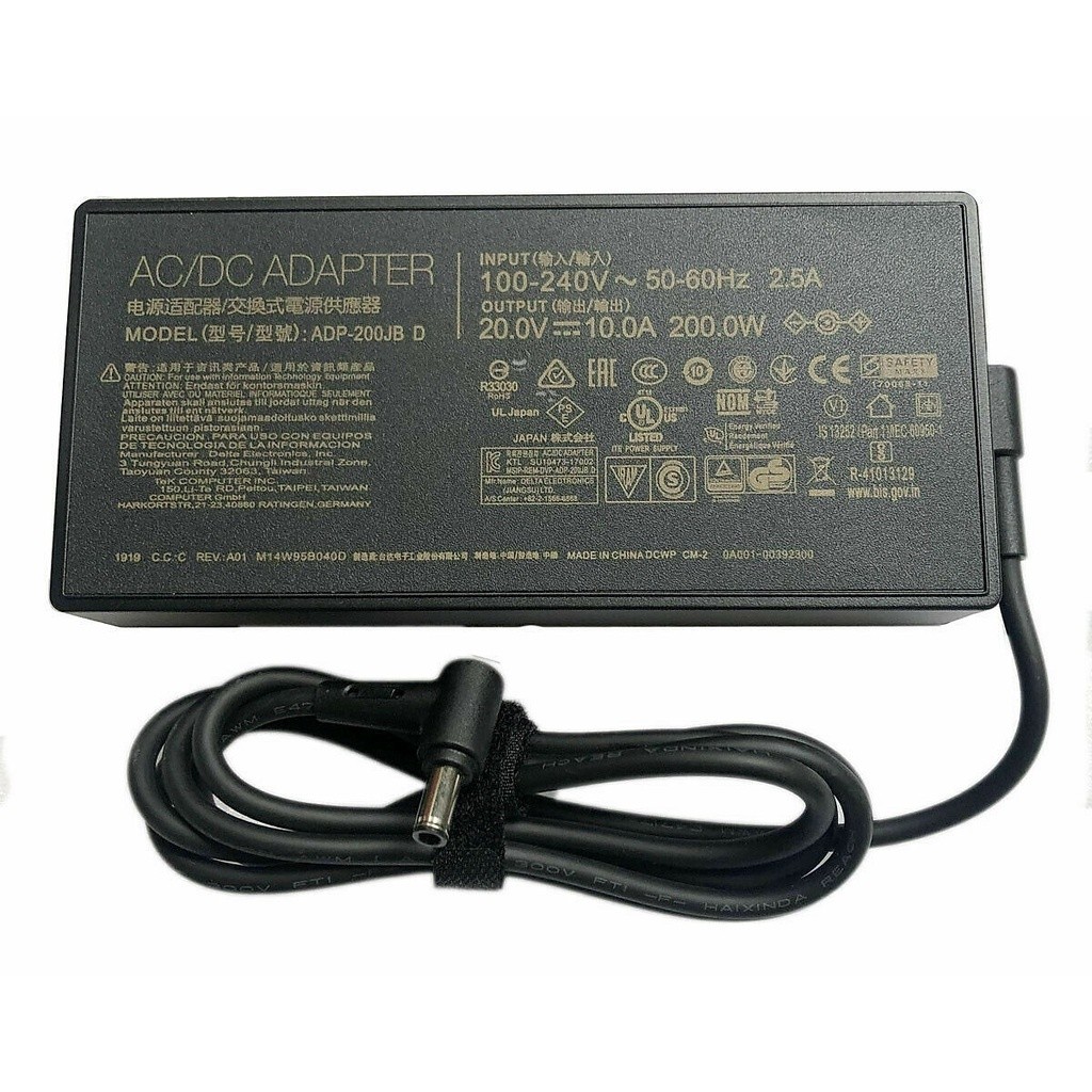 Sạc Laptop ASUS TUF A17 FA706QM/3060RTX 200W AC Adapter