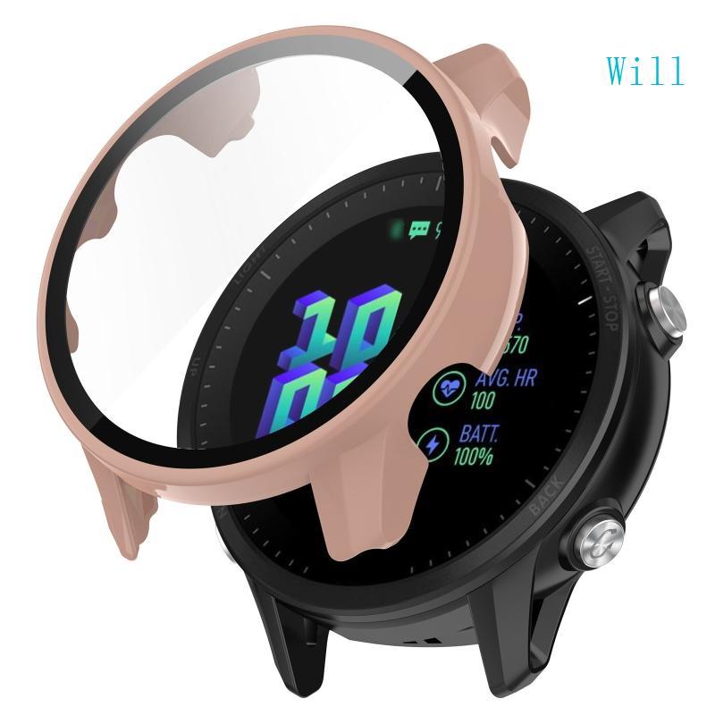 Máy tính một mảnh cho phim cường lực vỏ cho GarminForerunner 955 Smartwatch Prote