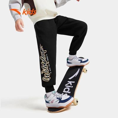 Quần Dài Thể Thao Bé Trai ANTA Kids 3525C8706 - quần đi chơi cho bé trai thoải mái lưng chun