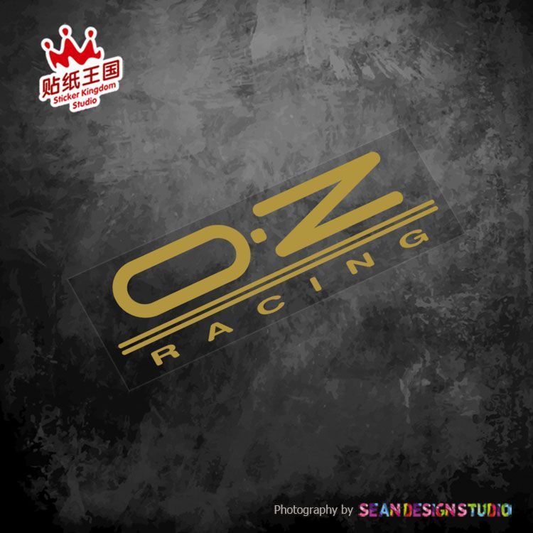Nhãn dán bánh xe đua OZ JDM Trang trí sửa đổi xe hơi Rỗng Nhãn dán phản quang chống nước G15