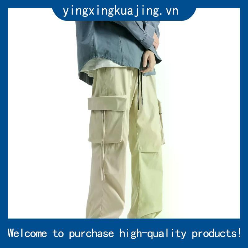 shoppe choice calem club Quần cargo in Nhật Bản, thương hiệu thời thượng nam đẹp trai chức năng ống 