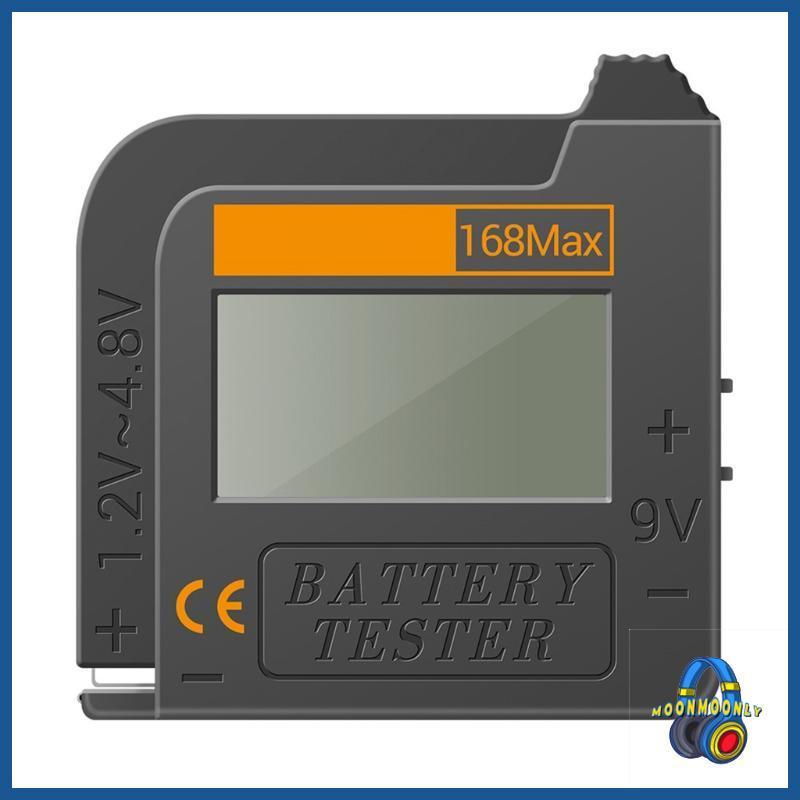Máy kiểm tra kỹ thuật số Moom 168Max Dễ sử dụng cho pin nút 3A