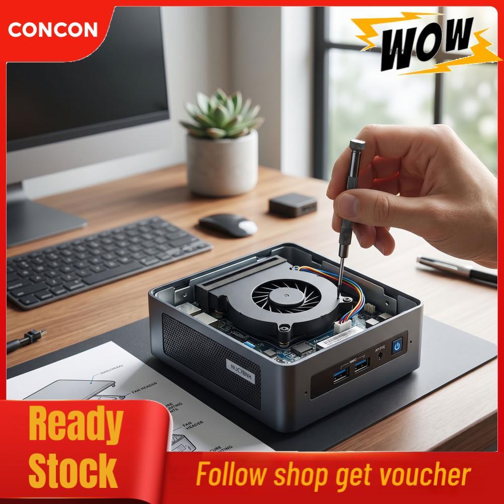 concon Gugxiom Quạt Làm Mát CPU BSB05505HP cho NUC5 NUC6 NUC7 i3 i5 i7 Mini PC 4 Pin Kết Nối CBXG2 B