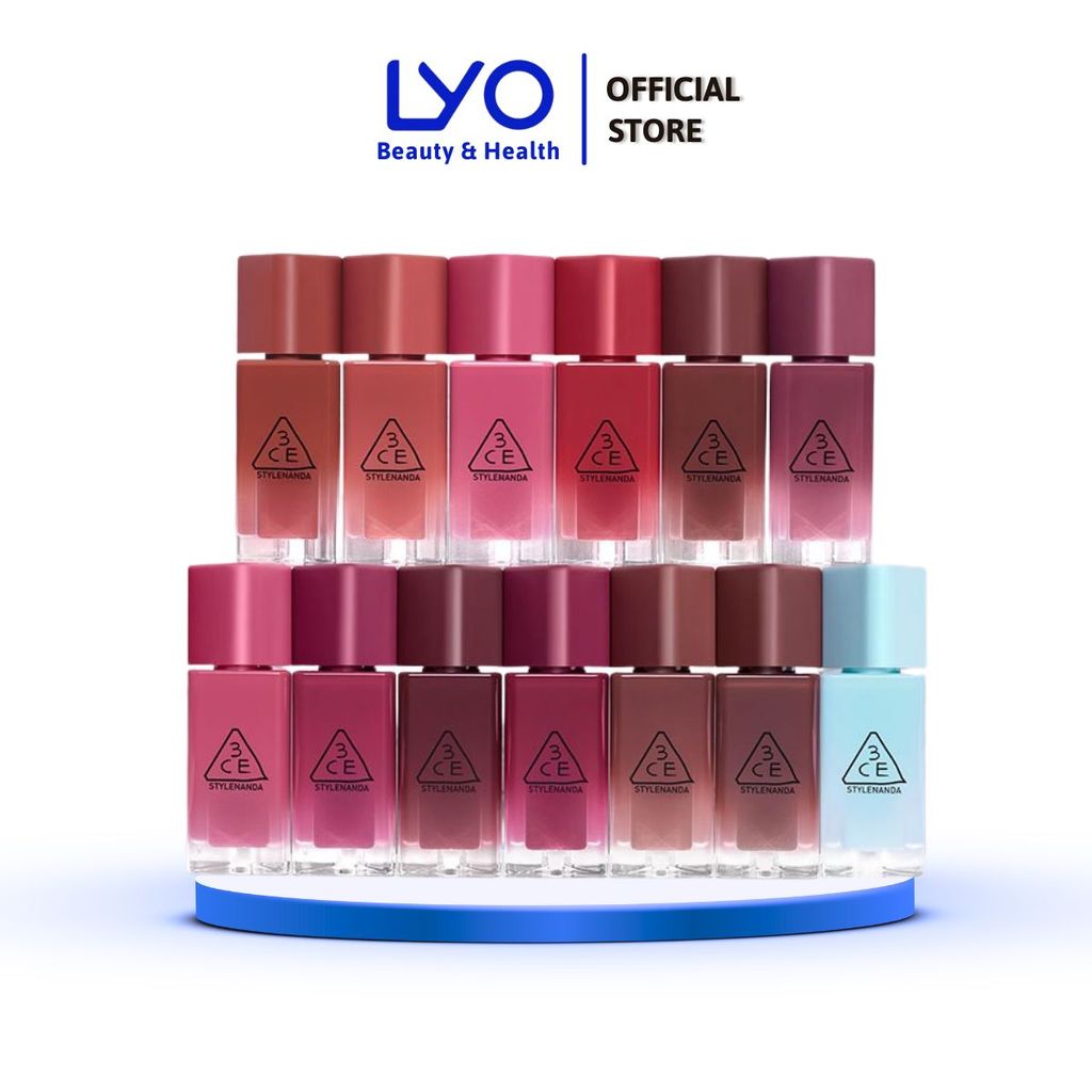 Son Tint Bóng 3CE Gummy Oil Tint 4g (Mẫu mới 2026) Đủ các màu hot LYO OFFICIAL