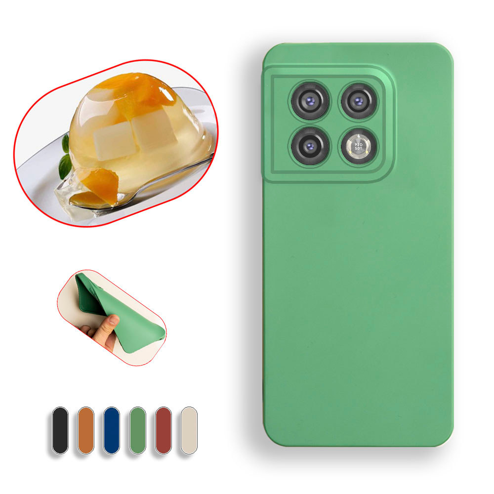 Ốp Lưng Thạch Lỏng Cho OnePlus 10 Pro 5G NE2210 NE2211 NE2213 NE2215 NE2217 Da Mềm TPU Cao Su Silico